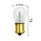 GE 1619 - 27472 13w S8 6.7v BA15s Base Automotive Low Voltage Light Bulb